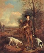 Thomas Gainsborough Marjor John Dade of Tannington,Suffolk painting